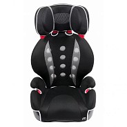 Детское автокресло Carmate Saratto Highback Junior Quattro Черно-серое